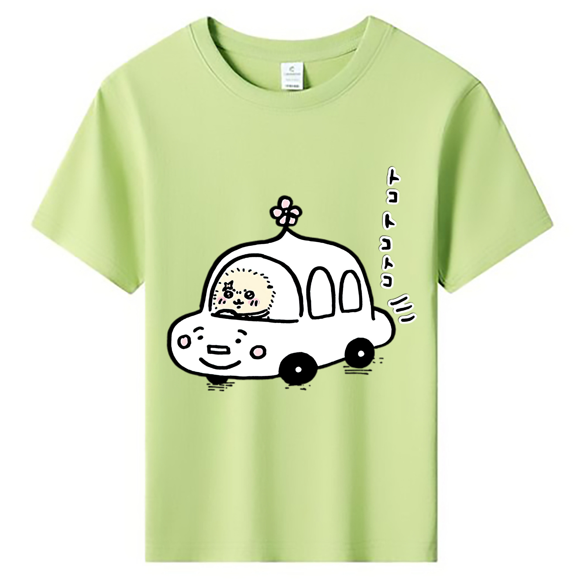 （画像用） ちいかわ ラッコ Chii-kawa Sea otter 綿100％キッズTシャツ（フロントプリント）
